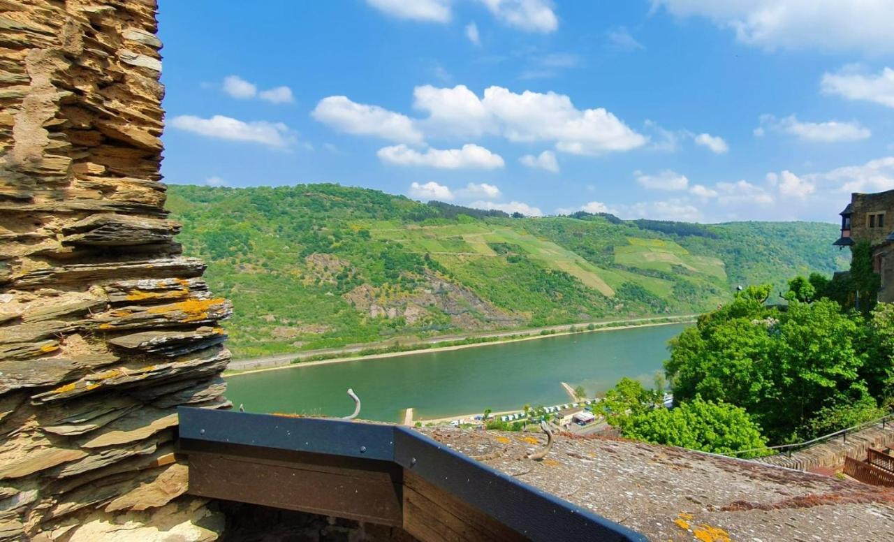 Burghotel Auf Schoenburg Oberwesel Buitenkant foto