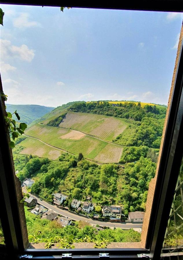 Burghotel Auf Schoenburg Oberwesel Buitenkant foto