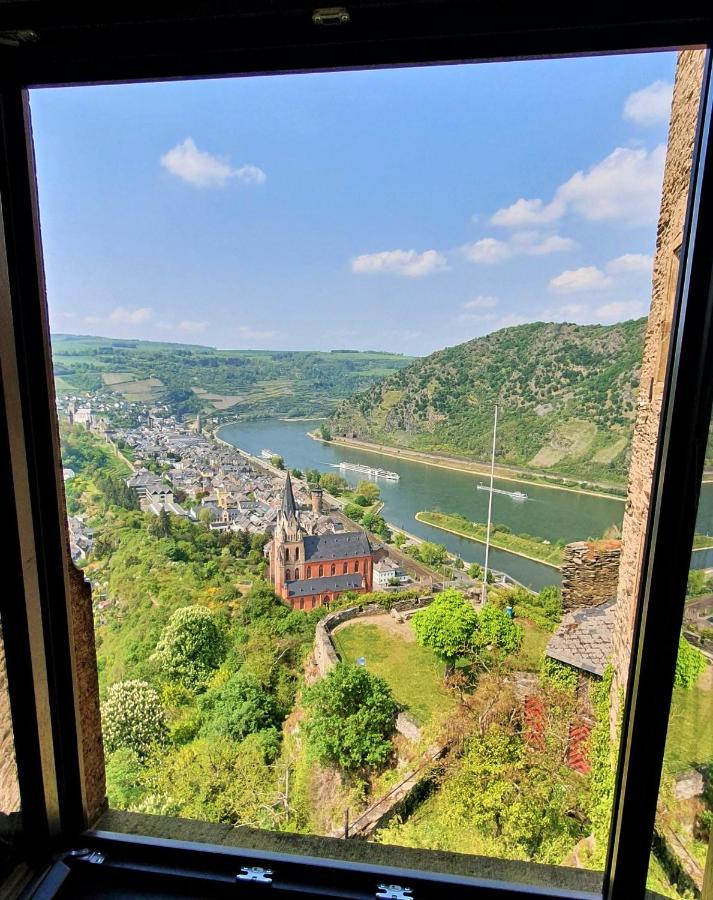 Burghotel Auf Schoenburg Oberwesel Buitenkant foto