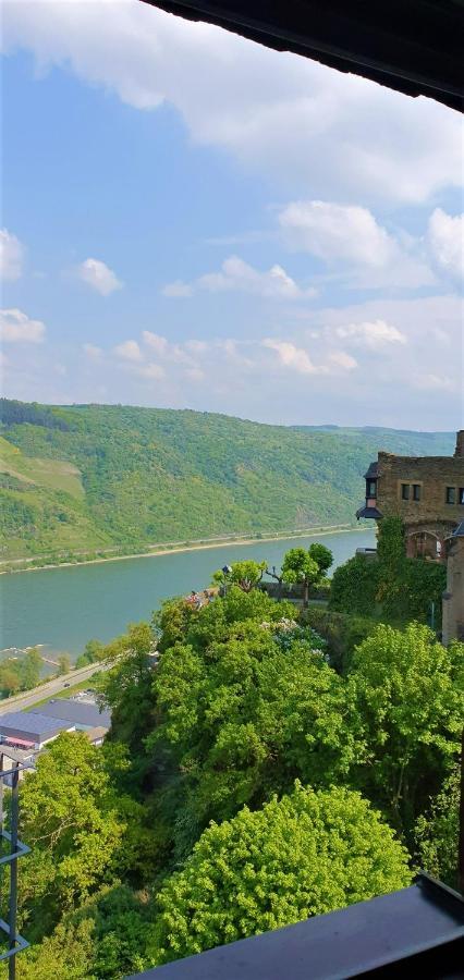 Burghotel Auf Schoenburg Oberwesel Buitenkant foto