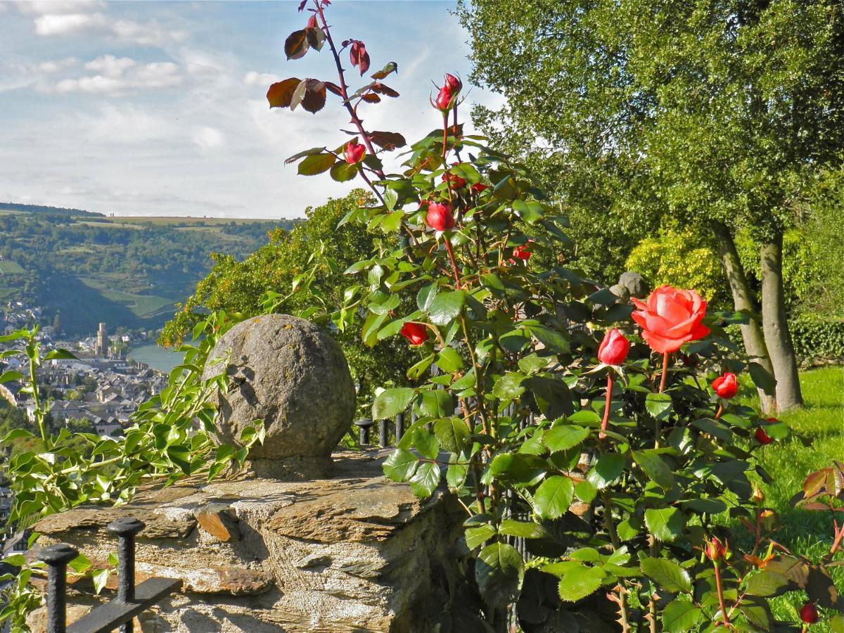 Burghotel Auf Schoenburg Oberwesel Buitenkant foto