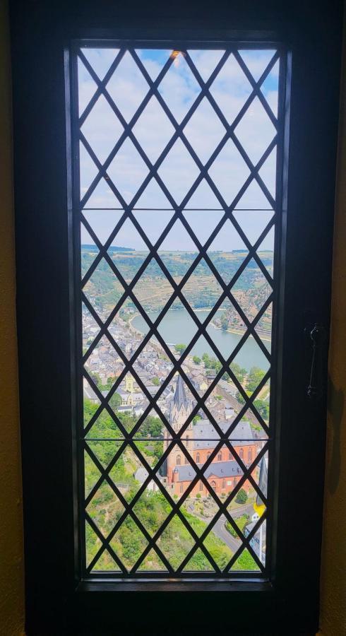 Burghotel Auf Schoenburg Oberwesel Buitenkant foto