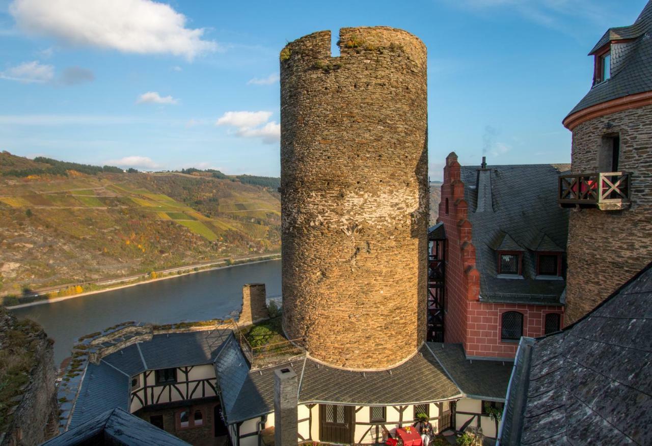 Burghotel Auf Schoenburg Oberwesel Buitenkant foto