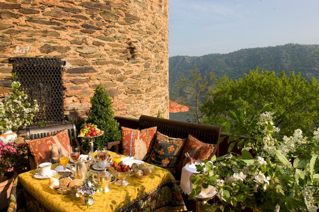 Burghotel Auf Schoenburg Oberwesel Buitenkant foto