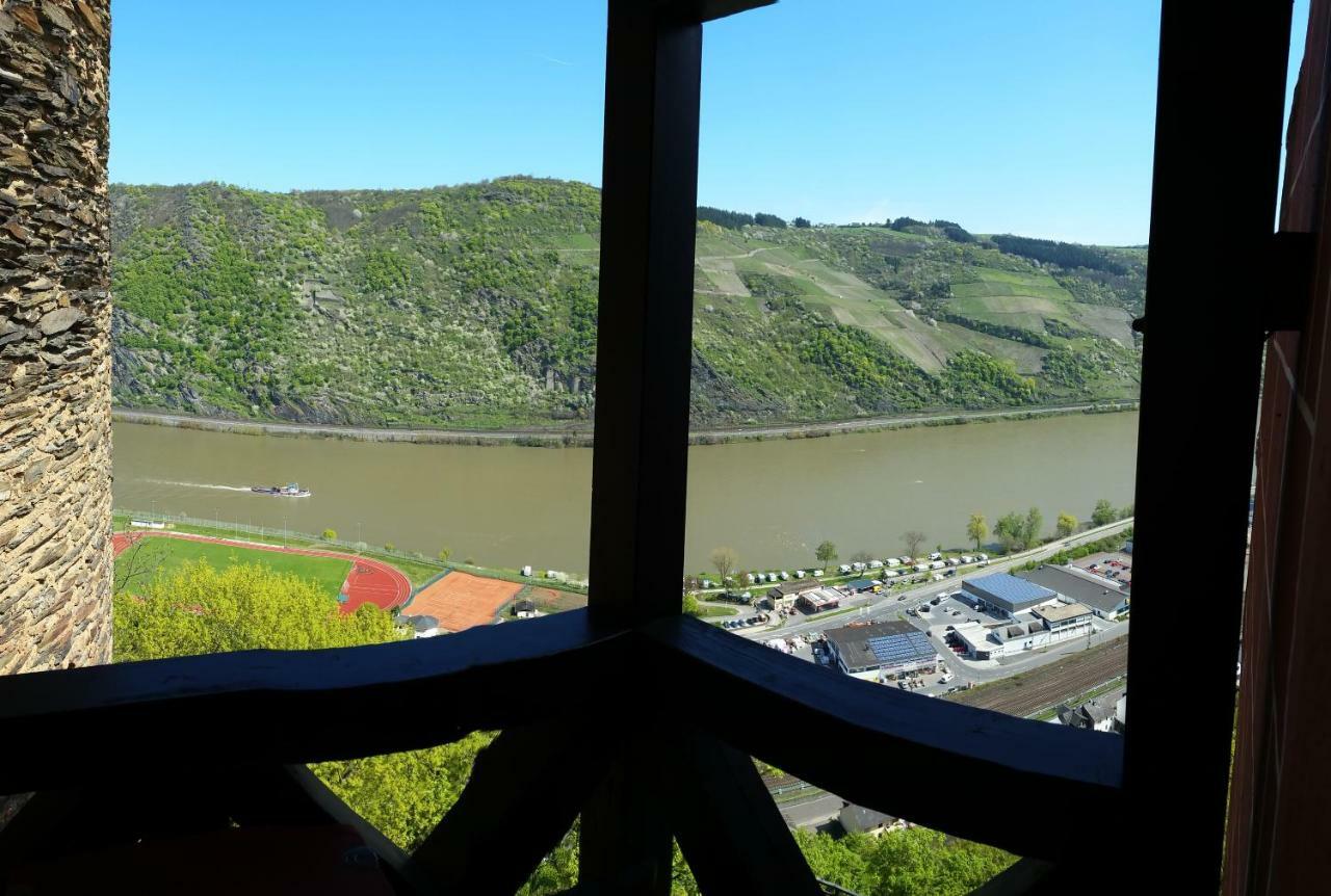 Burghotel Auf Schoenburg Oberwesel Buitenkant foto