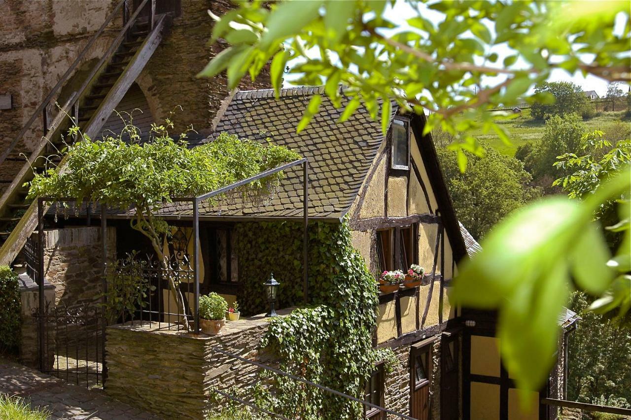 Burghotel Auf Schoenburg Oberwesel Buitenkant foto