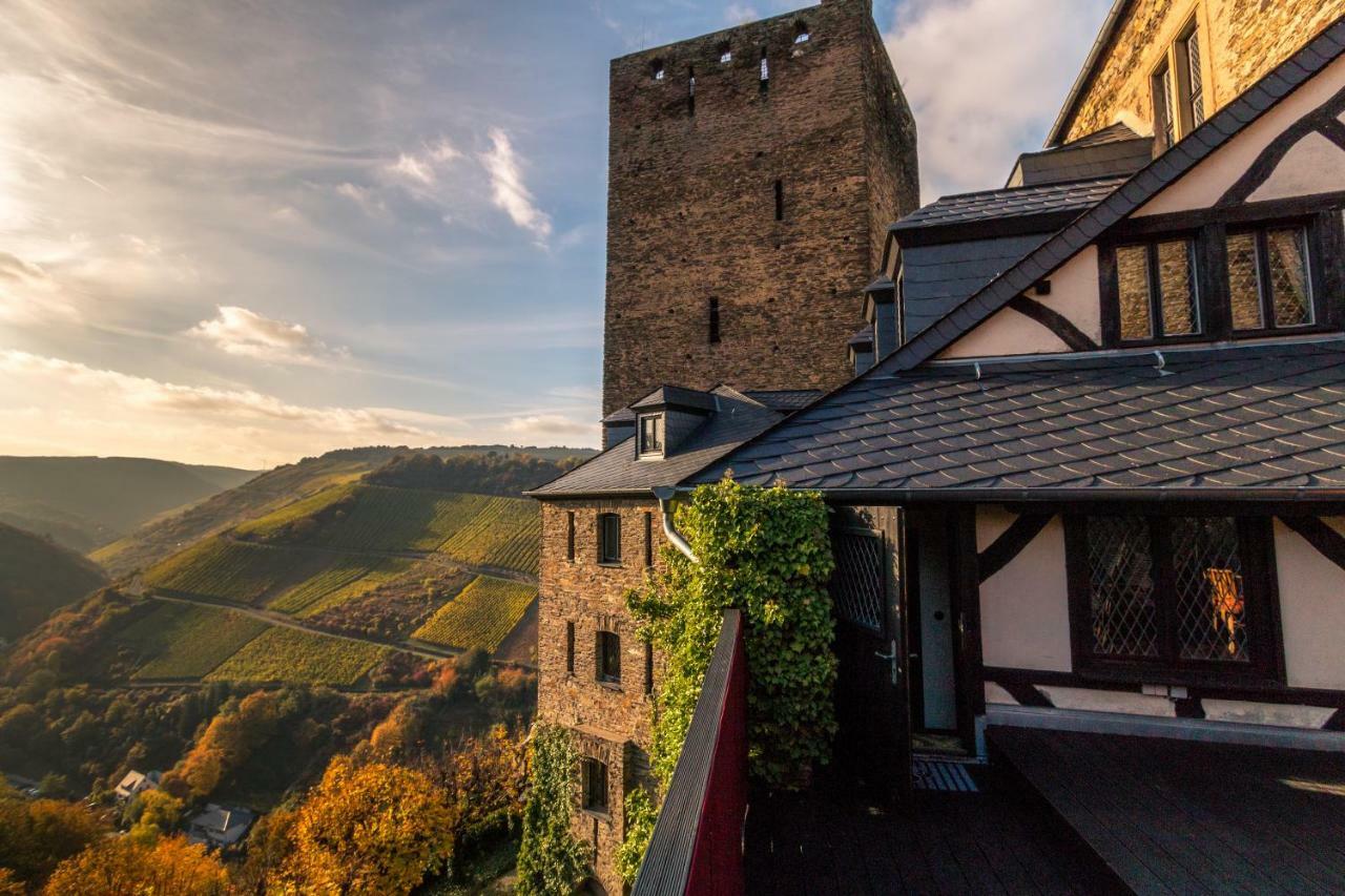 Burghotel Auf Schoenburg Oberwesel Buitenkant foto