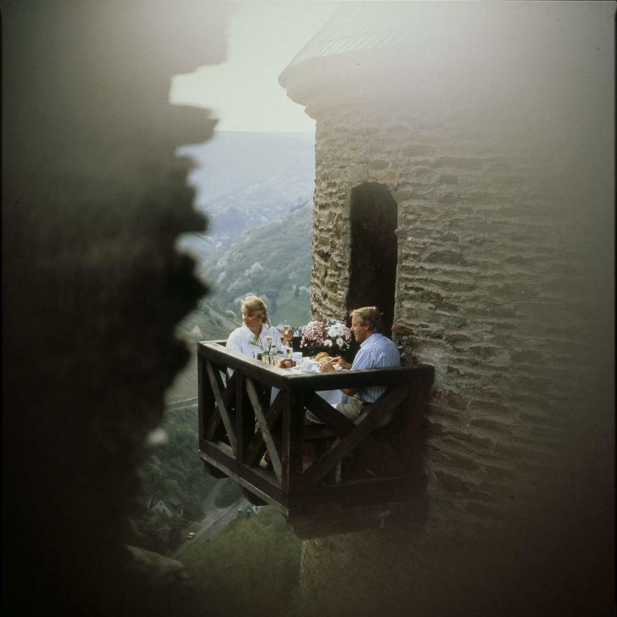 Burghotel Auf Schoenburg Oberwesel Buitenkant foto